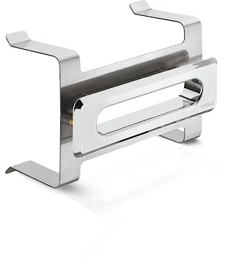 Gedotec Kosmetik-Tuchspender - Stahl | 1 Stück Premium Spenderöffnung Chrom poliert | H7810 | Ordnungssystem | für Jede gängige Kosmetiktücher Box | zum anschrauben inkl. befestigungsmaterial