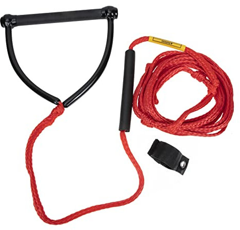 Yardwe Wakeboard Rope for Water Skiing Wear-resistant and Portable Skiing Rope Handle Design for Wakeboarding