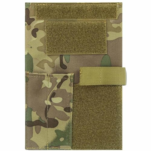 Funda de tela para cuaderno, cubierta militar para cuaderno táctico OCP, cubierta de libro verde OCP (cp)