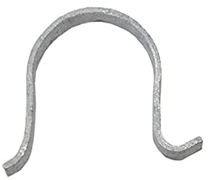 Silex - Lot de 100 anneaux pour agrafe murale | Type 2 | GR06752 | 540102 | Fixation de câbles | murs, façades, poteaux | installation facile | montage rapide | résistant