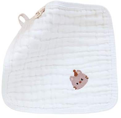 1 pz/5 pz Bocca Del Bambino Panno di Cotone Asciugamani 6 Strato Morbido Assorbente Burp Asciugamani Per Neonati Pelle Sensibile Panno