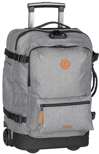 Cabaïa Damen Herren Rucksack-Trolley Soft Suitcase Small One Size