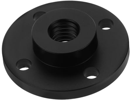 Baluue Aluminiumlegierung Mikrofonhalter Gewinde Wandhalterung Stabil Vielseitig für Desktop und Wandmontage Indoor Outdoor Recording