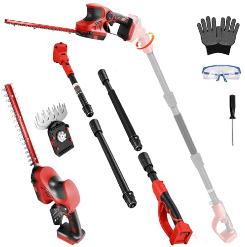 Batteridriven teleskop häcksax kompatibel med Milwaukee 18 V (utan batterier)