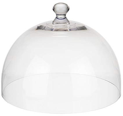 APS Frischhaltehaube, (Ø x H): 30 x 22 cm, Kunststoffhaube, Käseglocke, Abdeckhaube, transparent