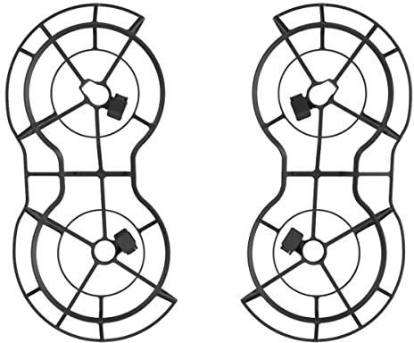 DJI Mini 2/Mini SE Protection d’hélice 360° - Cage de Protection d'Hélices pour Mini 2, Accessoire pour Drone, Sécurité Durant Le Vol, 18min de Temps de Vol - Noir