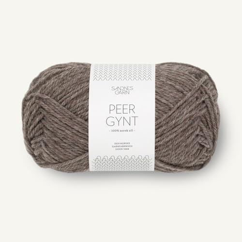 Sandnes Garn - Peer Gynt - 50 g - 91 m - medium Brown Mottled 2652 SG1101-2652 Braun