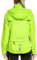 FitsT4 Sports Damen Fahrradjacke Radfahren Laufen Jacken Leichtgewicht Wasserabweisend Windbreaker Wanderjacke Reflektierend Trekking Regenjacke mit Kapuze,Fluorescent Gelb,L