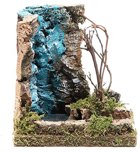 Holyart Wasserfall mit Fluss-Stück 13x12x10cm