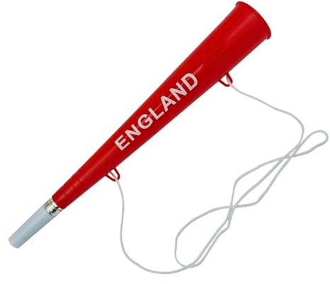 St. George Flagge Horn England Fußball WM 2022 Cheerleading Noisemaker
