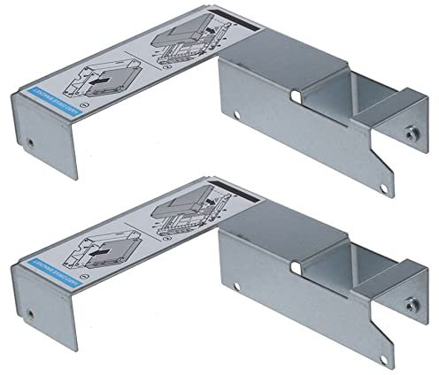 BRIUERG 2pcs 2.5 inch to 3.5 inch Adapter 9W8C4 Y004G F238F / G302D / X968D SAS/SATA Tray