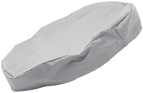 Toddmomy Tapa De Cubo De Agua De Tela Oxford De 210d Gris 65x10 Cm para Barril Exterior Resistente Al Polvo Cubre Bidón Plegable Accesorios para Camiones Canasta