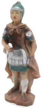 aries boutique Figura di BELÉN - Figura di Generale Romano, Figura di Soldato, Accessorio di Presepe, Gladiatore, Statuina di Resina, 10 cm.