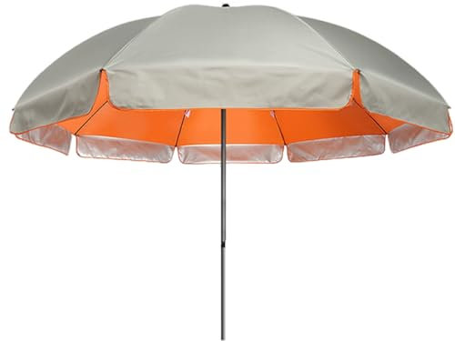 Générique Parasol de Table pour Extérieur, Protection UV Hauteur Réglable Parasol de Jardin avec 8 Baleines Robustes pour Pelouse, Piscine et Plage(220cm/7ft)