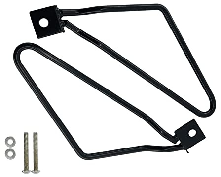 Hattba Alforjas de motocicleta para alforjas de motocicleta, soportes de montaje para alforjas