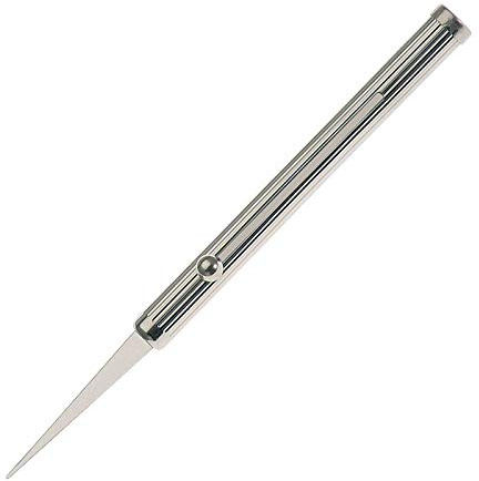 H.Bauer jun. Wiederverwendbarer Silber Zahnstocher 925 Sterling - einziehbar mit Fadendekor, edler Taschenzahnstocher für unterwegs, Reise & Business, hygienisch & stilvoll