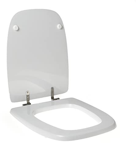 Idrotop WC-Sitz für Kerasan Bio Holz Polyester Edelstahl Reißverschluss