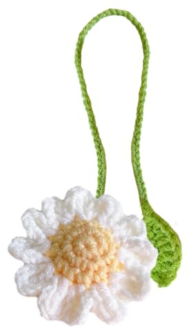 Smileshiney Gehäkelte Lesezeichen - Häkeln Blumen Lesezeichen, Handgefertigt Gestrickt Lesezeichen, Lesezeichen Handgemachte Gestrickte Geschenke, Lesezeichen Geburtstagsgeschenke Für Buchliebhaber