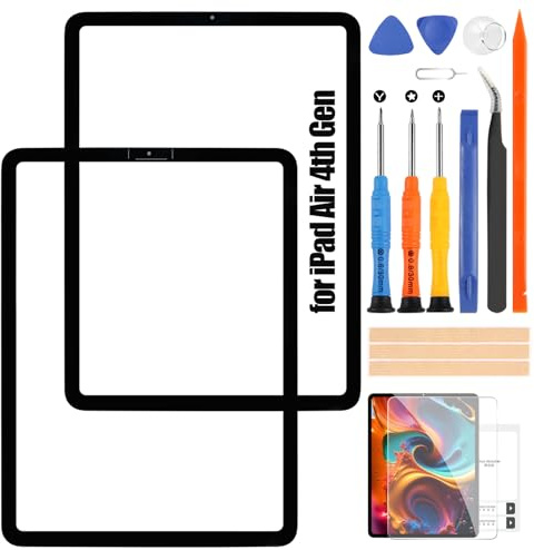 Atwist Para iPad Air 4 Generación Pantalla de Repuesto para iPad Air 4 2020 Cristal Pantalla para iPad Air 4 Gen Panel Kit Piezas de Reparación 10.9 A2324 A2072 A2325 A2316 (No Touchscreen,LCD)