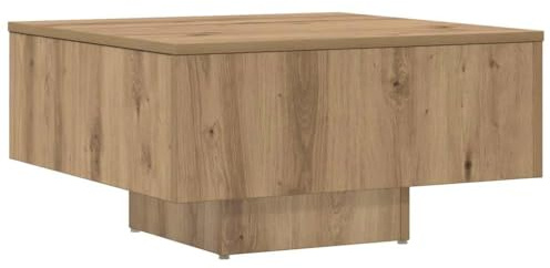 vidaXL Couchtisch Artisan-Eiche 60x60x31,5 cm Holzwerkstoff
