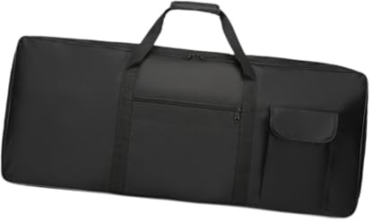 kowaku Klaviertastatur-Tasche, Keyboard-Gigbag, Handtasche, tragbar mit Tasche, Schutzhülle für elektronisches Klavier, Keyboard-Tasche für den Außenbereich, 76 Tasten