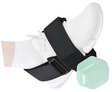 Banda de tobillo antideslizante ajustable y resistente para entrenamiento de resistencia y ejercicios de equilibrio, banda de resistencia ligera para el tobillo