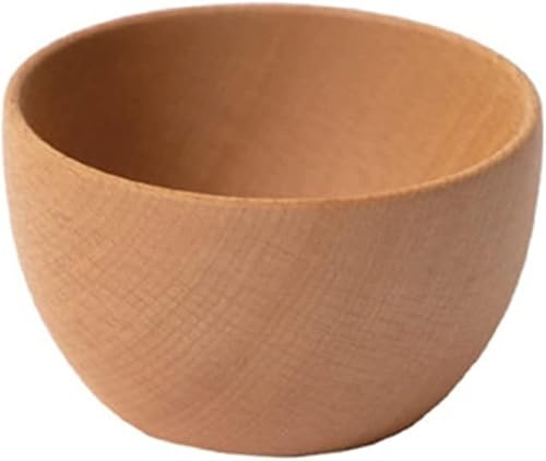 Träskål for frukt, salladsskål, serveringsfat, skål for hushållsartiklar, träskål, köksredskap, nudelsoppa, ramenskål, verktyg(10x6cm)