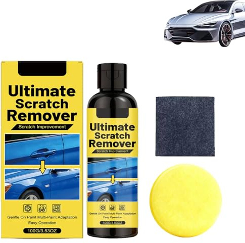 Scratch Remover,Ultimate Car Scratch Remover with Nano Sparkle Cloth for Any Car Scratches,Cars Paint Scuff Remover,Easily & Quickly Repair Paint Scratches & Water Spots (1PC-B)