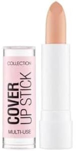 Collection Cosmetics Creamy Full Coverage Cover Up Light Concealer Stick with Flawless Finish, 4g, Natural Beige