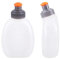 Azarxis Botella de Agua Deportiva Bebida Blanca sin BPA Bidón de Bicicleta para Correr Ciclismo 170 250 ml para Triatlón Maratón Senderismo (170ml - 2 Pcs)