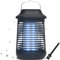 Zapper per insetti da esterno/interno, Zapper per zanzare 4200V ad alta potenza, lampada antizanzare impermeabile elettronica, lampadina UVA da 15 W, trappole per mosche, insetticida per patio
