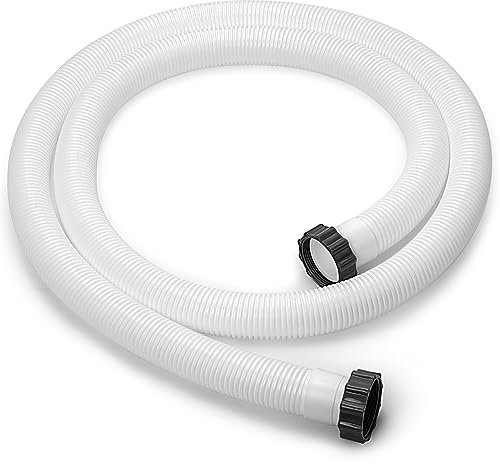 26071RP Pool Filter Pump Hose Replacement for Intex Above Ground Pool, Pump, Filter Pump & Equipment (1.5 Inch x 9.8 Foot)