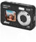 Minolta 48MP Underwater Digital Camera – 5K Ultra HD Video, Autofocus, 16x Digital Zoom, Dual LCD Screens, Selfie Front Screen, Waterproof to 13ft, Rechargeable Battery, 32GB Card (Black)