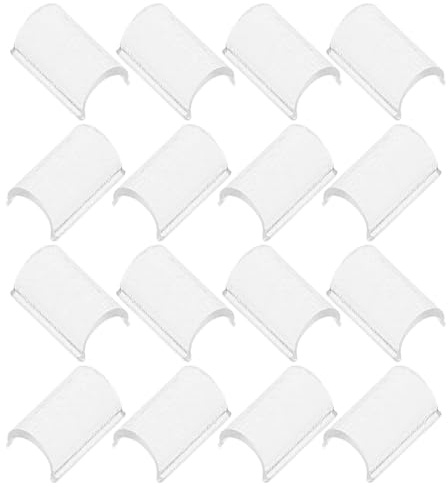 FONDOTIN 100 piezas Gránulos Adhesivos Transparentes de Queratina para Extensiones de Cabello Pegamento Termofusible Fácil de Usar para Aplicación Casera Integración Natural y Ahorro