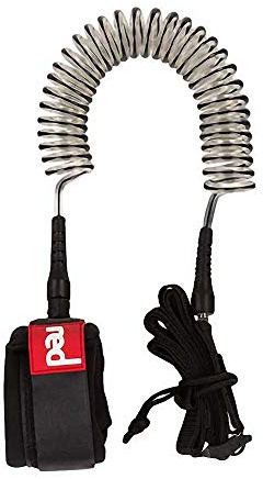 Red Paddle, 8′ Coiled Sup Leash, Sicherheitskabel, Mehrfarbig, Uni, Unisex Erwachsene