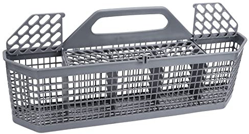 Lavastoviglie Cestello Portaposate Lavastoviglie Universale Asciugatura Efficiente Cestello Posate Fori di Diverse Dimensioni ABS Griglia Aperta Lavaggio Efficiente per Cucina