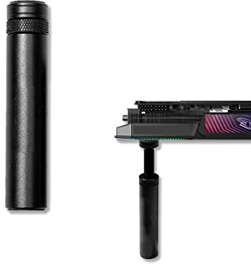 Soporte Tarjeta Grafica, Soporte GPU Tarjeta De Video, Graphics Card Holder Tarjeta gráfica GPU Brace Support Video Card Sag Holder/Holster Bracket, Aluminio aeroespacial anodizado