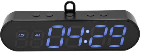 Fockety Temporizador de Gimnasio Magnético Portátil con Gancho, Cronómetro de Cuenta Regresiva para Entrenamiento Digital en Casa