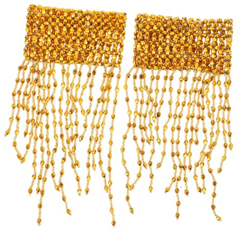 Mipcase Elegante Bracciale Da Danza Del Ventre Gioiello Da Danza Alla Moda Per Donne E Ragazze Con Nappe Pendenti Per La Parte Superiore Del Braccio.