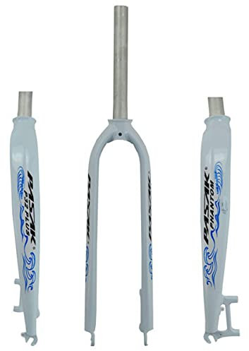 HSIRYAOHD MTB DH Federgabel 1-1/8 26/27,5/73,7 cm Aluminiumlegierung, starre Scheibenbremse, MTB-Gabel, 28,6 mm gewindeloses gerades Rohr, superleichte Mountainbike-Vordergabel