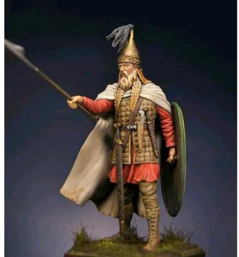 1/24 75 mm en résine Maquette Kit Capodastre Celtique Guerrier Non Peint