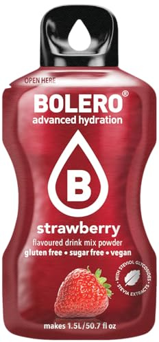 24 x Bolero Drinks (24x9g) (24 Unidades, Fresa)