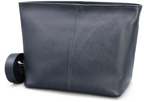Brise Art BENI Damen Umhängetasche Echtleder Handgefertigt Crossbody Bag | Damen Schultertasche mit Ledergurt & wahlweise gemustertem Riemen, Echtes Leder, 4 Fächer, Made in Italy