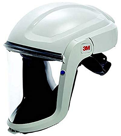 3M 00051131372993 Versaflo Atemschutzmaske mit Gesichtsschutz, Kapazität, Volumen, Standard, grau