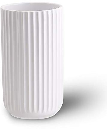 22CM Weiß Vase Keramik Vasen Blumenvase Deko Dekoration