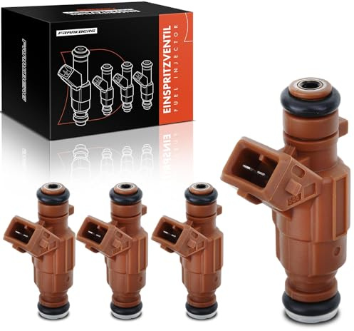 Frankberg 4x Einspritzventil Injektors 0 280 156 023 | Kompatibel mit 9-5 YS3E, 9-5 Kombi YS3E, 9-3 YS3D, 9-3 Cabriolet YS3D