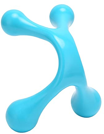 Masajeadores de Espalda Masajeador Terapéutico de 4 Puntos Masajeador de Mano Punto de Activación Manual Masajeador de Lacrosse Herramienta de Masaje de Cuerpo Completo, Mini