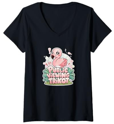 Damen Spielerfrau zu haben Fussball gucken T-Shirt mit V-Ausschnitt