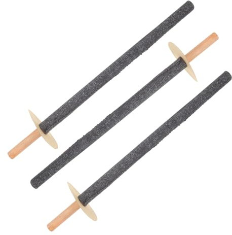 Garneck 3pezzi Torce Da Per Esterni Con Portatile in Legno Resistenti Intemperie Per Decorazioni Da Cortile e Patio