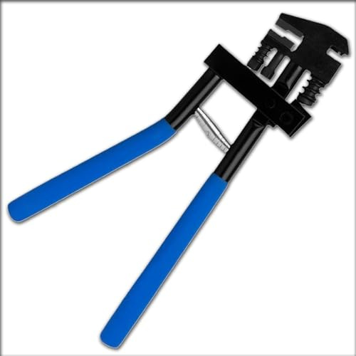 Alicates combinados, diámetro de 5 mm y 290 mm, alicates de corte para carrocería, 2 en 1, alicates de plegado, perforadora de chapa de hasta 1 mm, perforadora de chapa, alicates de carrocería para